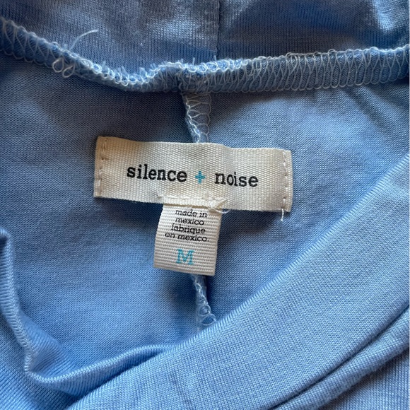 Urban Outfitters Silence + Noise Mock-neck Mini Swing Dress in Blue - Picture 4 of 4